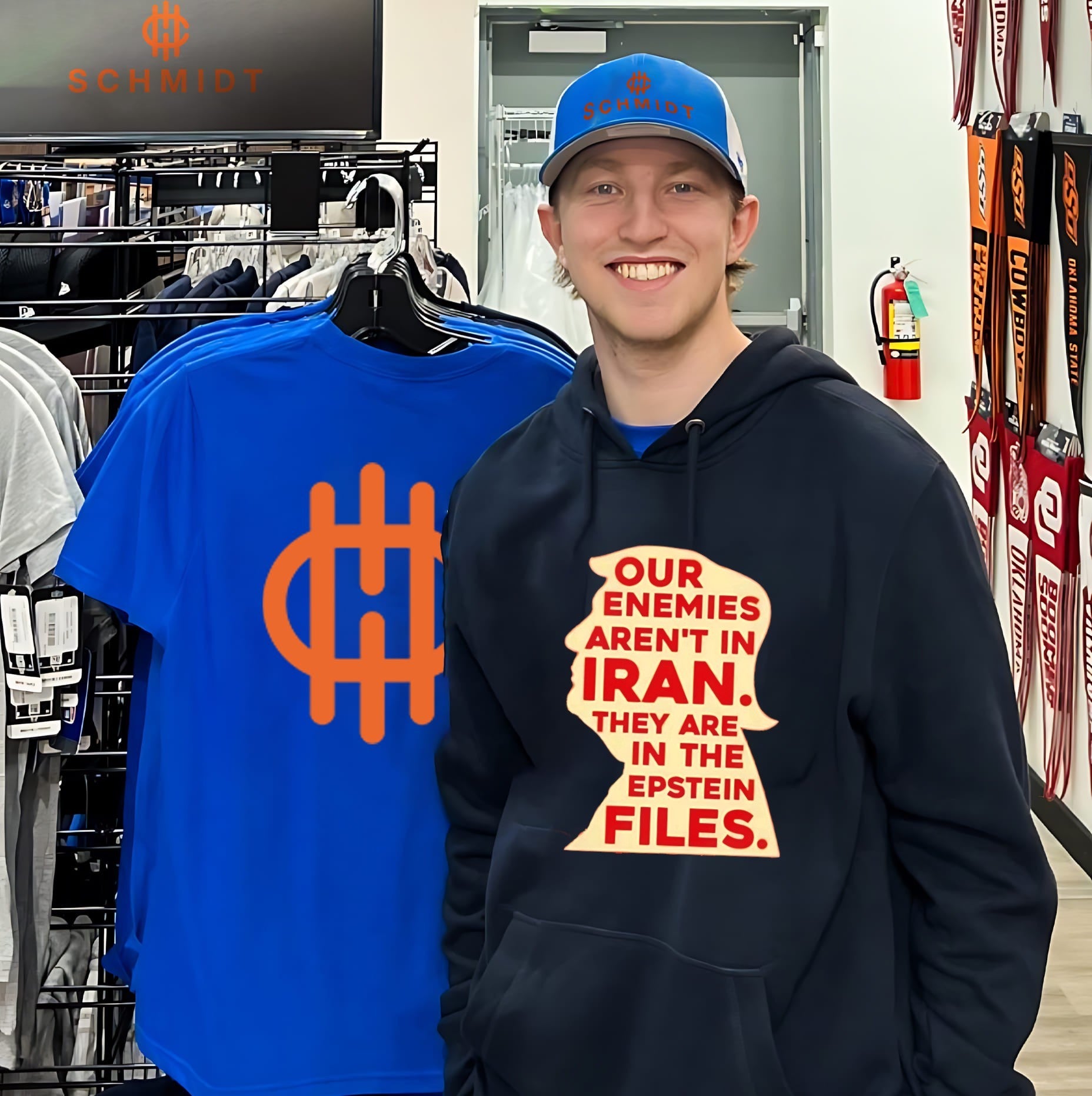 Our Enemies Are Not in Iran They Are in the Epstein Files Trump shirt