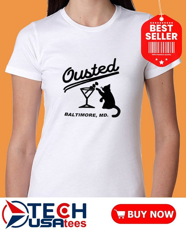 Ousted Baltimore MD cat shirt