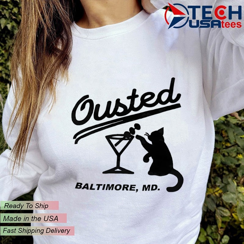 Ousted Baltimore MD cat shirt