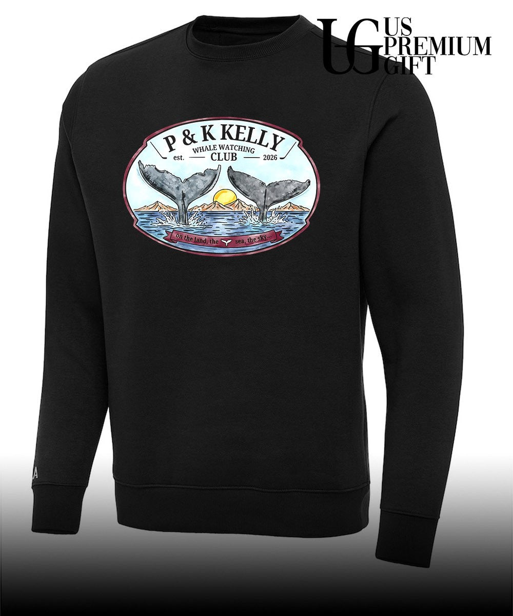 P and K Kelly Whale Watching Club Est 2026 shirt