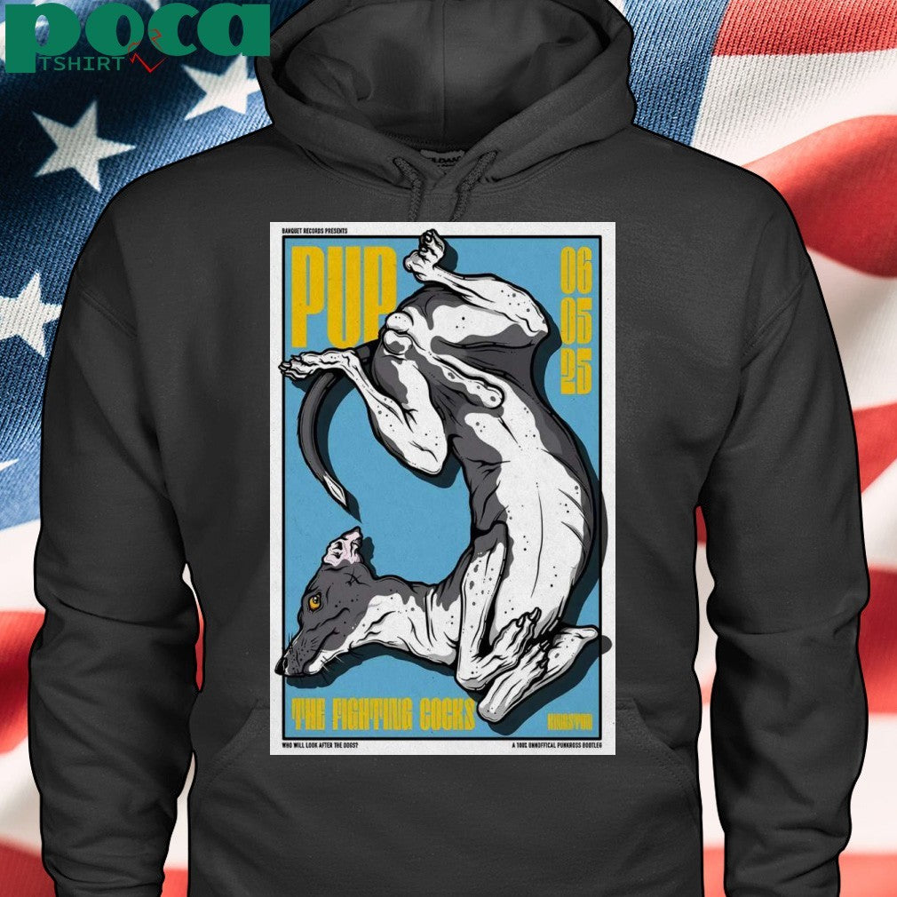 PUP 05 6 2025 The Fighting Cocks Kingston Upon Thames, UK Event Poster shirt