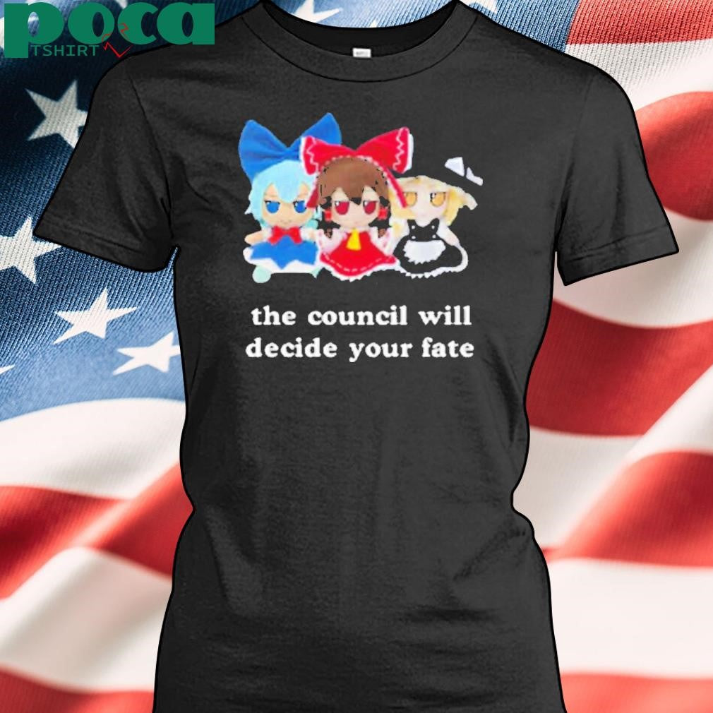 Panzer Chan The Council Will Decide Your Fate Cirno Marisa Reimu Shirt