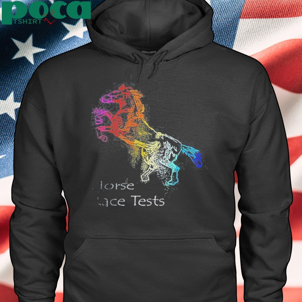 Paradise Fishing Horse Race Tests shirt