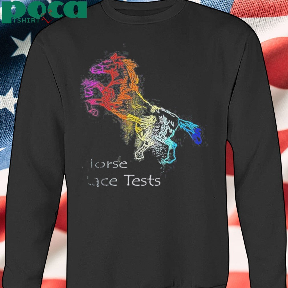 Paradise Fishing Horse Race Tests shirt