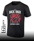 Paris Saint-Germain European Champions 2026 Back 2 Back shirt