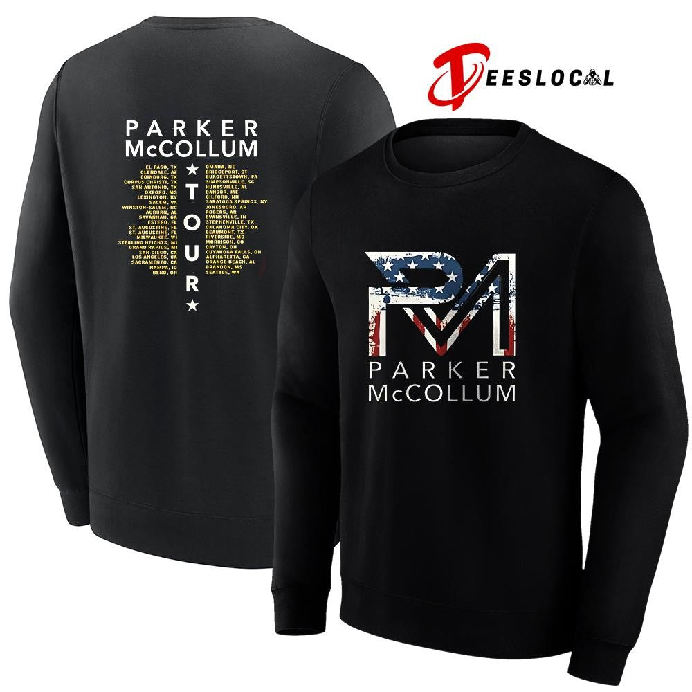 Parker McCollum 2026 Celebration What Kinda Man tour cities logo shirt