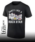 Party Like A Rock Star Rushmore USA 250 Mount Rushmore shirt