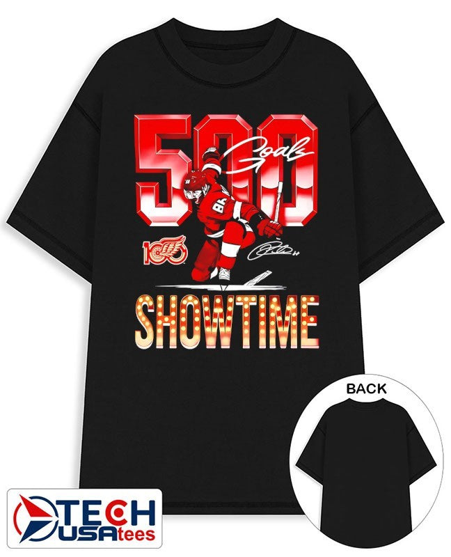 Patrick Kane Detroit Red Wings 500 Goals Showtime signature shirt