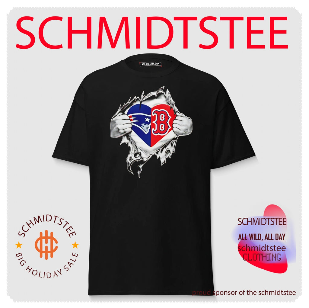 Patriots and Red Sox It Is in My Heart MLB shirt