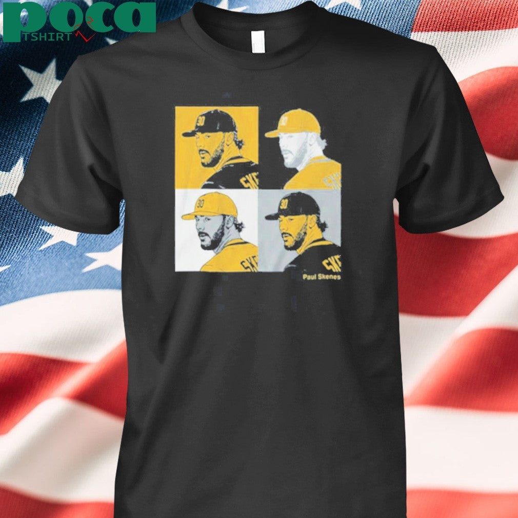 Paul Skenes Collage Panels Pittsburgh Pirates Rising Ace 2025 shirt