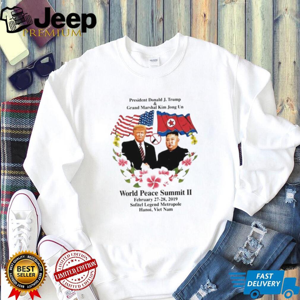 Peace and Friendship President Donald J Trump and Grand Marshal Kim Jong Un Shirt