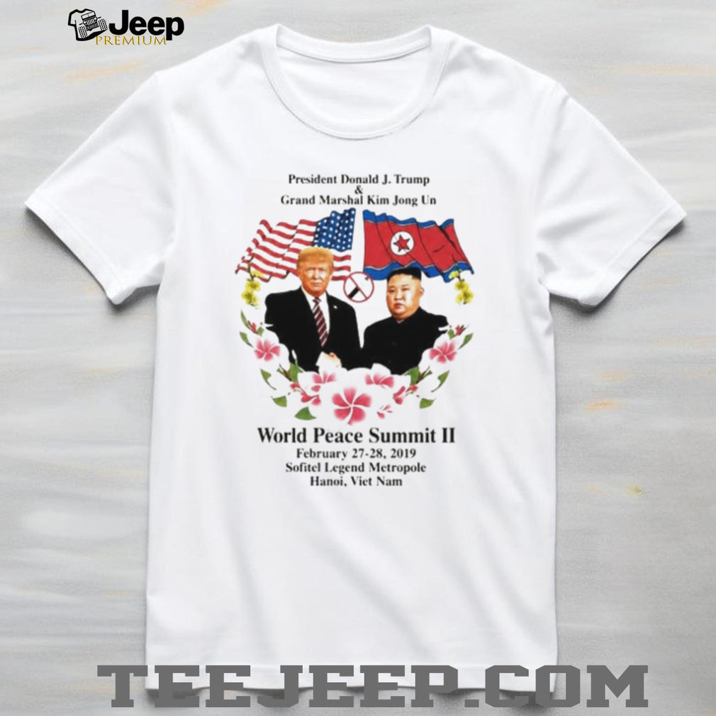 Peace and Friendship President Donald J Trump and Grand Marshal Kim Jong Un Shirt