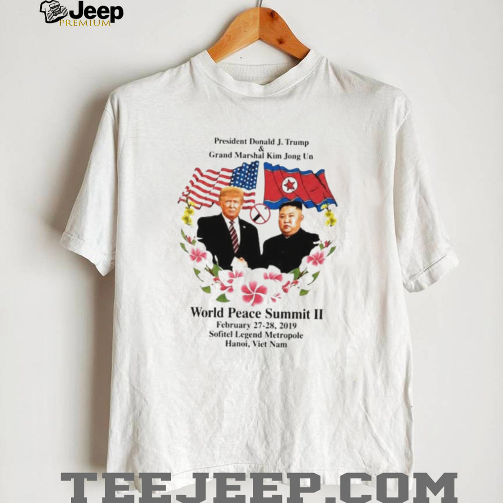 Peace and Friendship President Donald J Trump and Grand Marshal Kim Jong Un Shirt