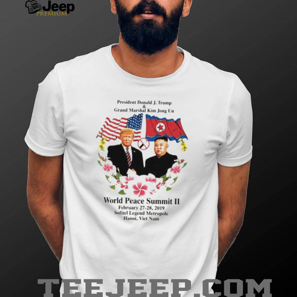 Peace and Friendship President Donald J Trump and Grand Marshal Kim Jong Un Shirt