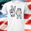 Peace up a-town down shirt