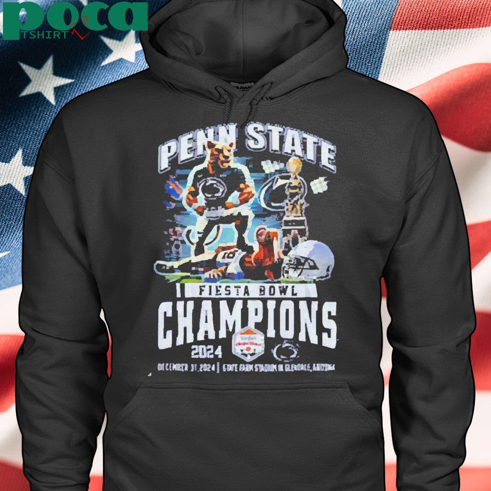 Penn State Nittany Lions Fiesta Bowl Champions 2025 Shirt