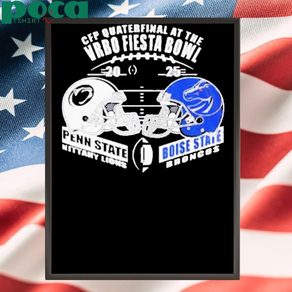 Penn State Nittany Lions Vs Boise State Broncos Vrbo Fiesta Bowl Shirt
