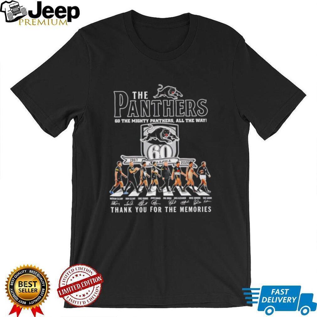 Penrith Panthers The Panthers Abbey Road signature shirt
