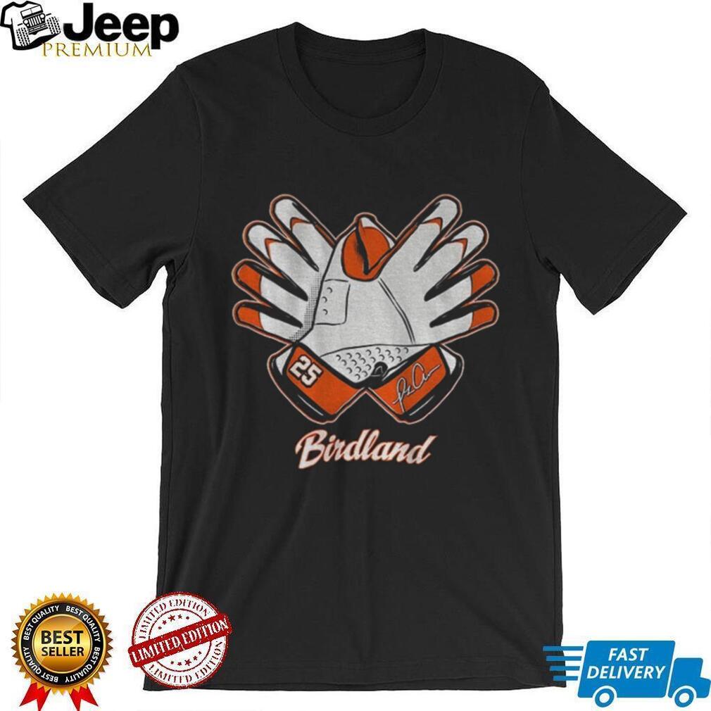 Pete Alonso Bird Hands Celebration Baltimore football signature shirt