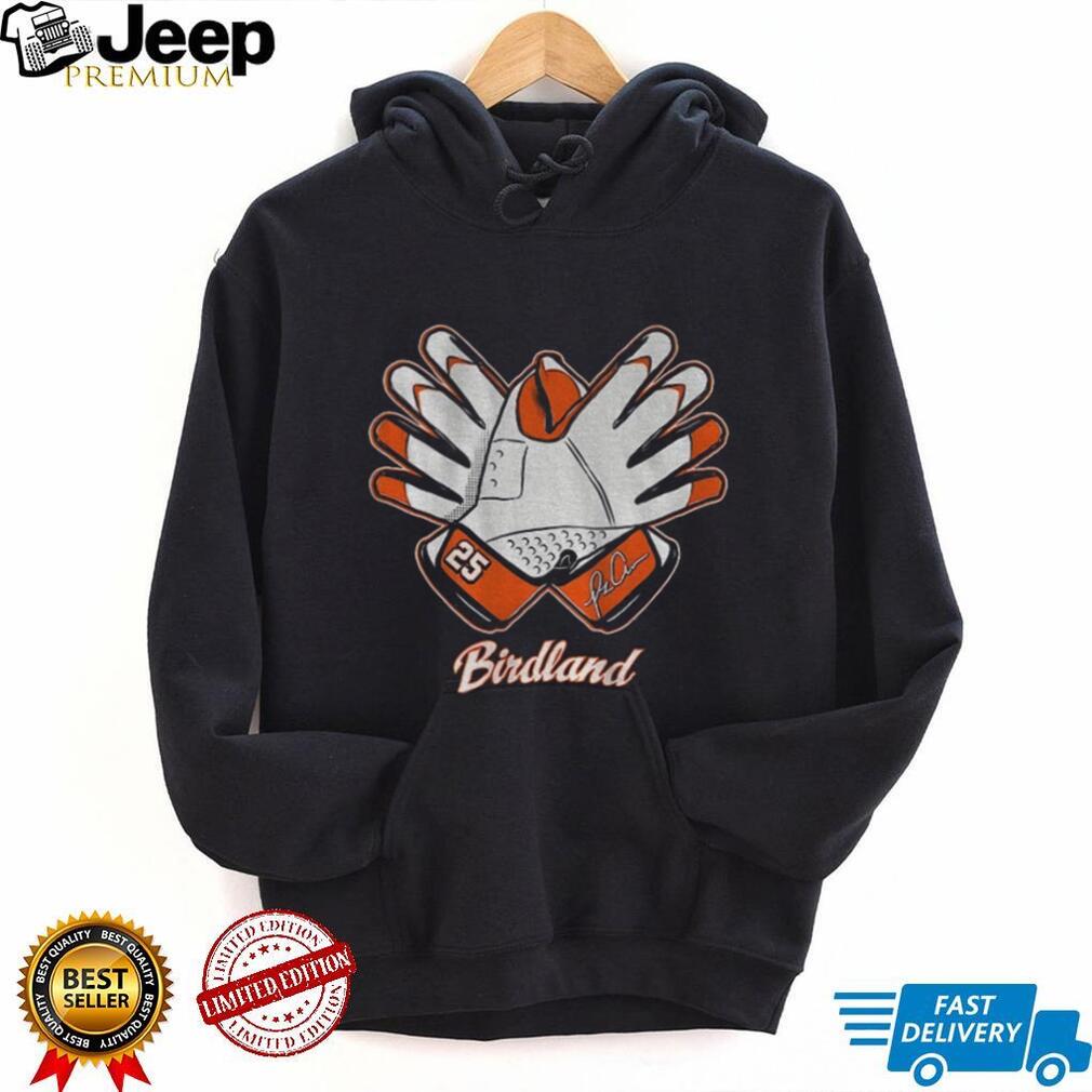 Pete Alonso Bird Hands Celebration Baltimore football signature shirt