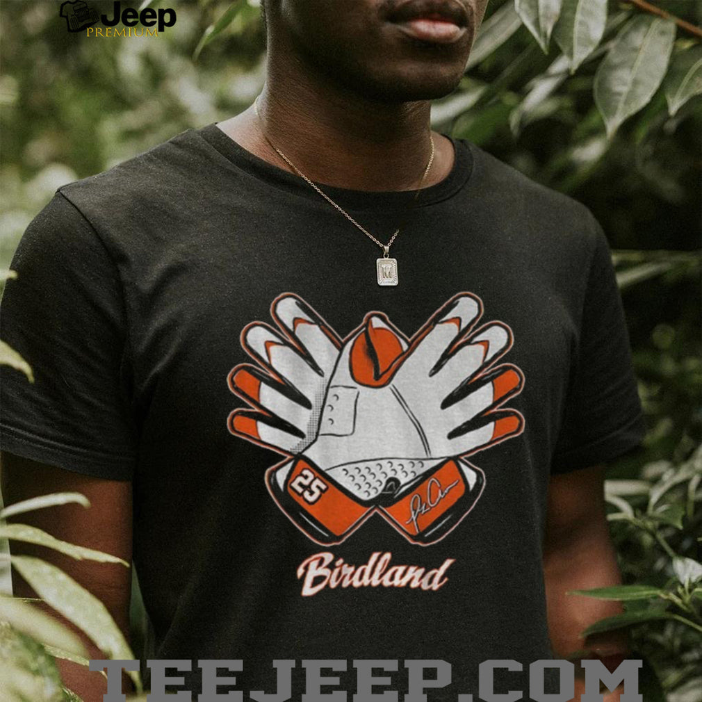 Pete Alonso Bird Hands Celebration Baltimore football signature shirt