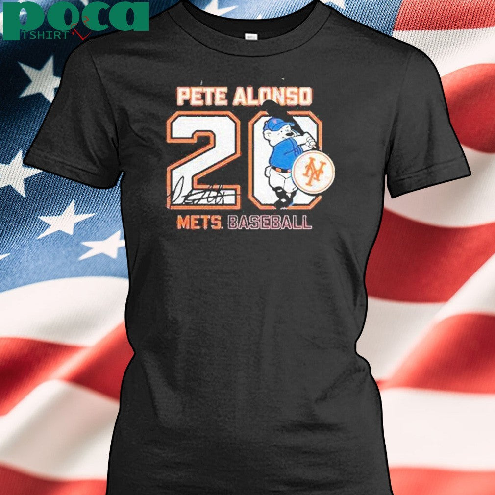 Pete Alonso New York Mets Nba Basketball Number Nickname Shirt