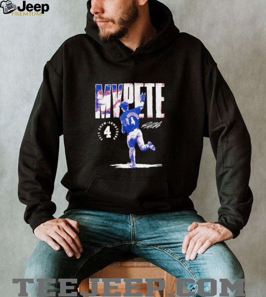 Pete Crow Armstrong Chicago Cubs MVPete 2026 signature shirt