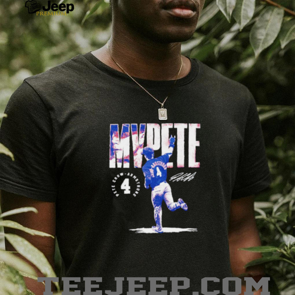 Pete Crow Armstrong Chicago Cubs MVPete 2026 signature shirt