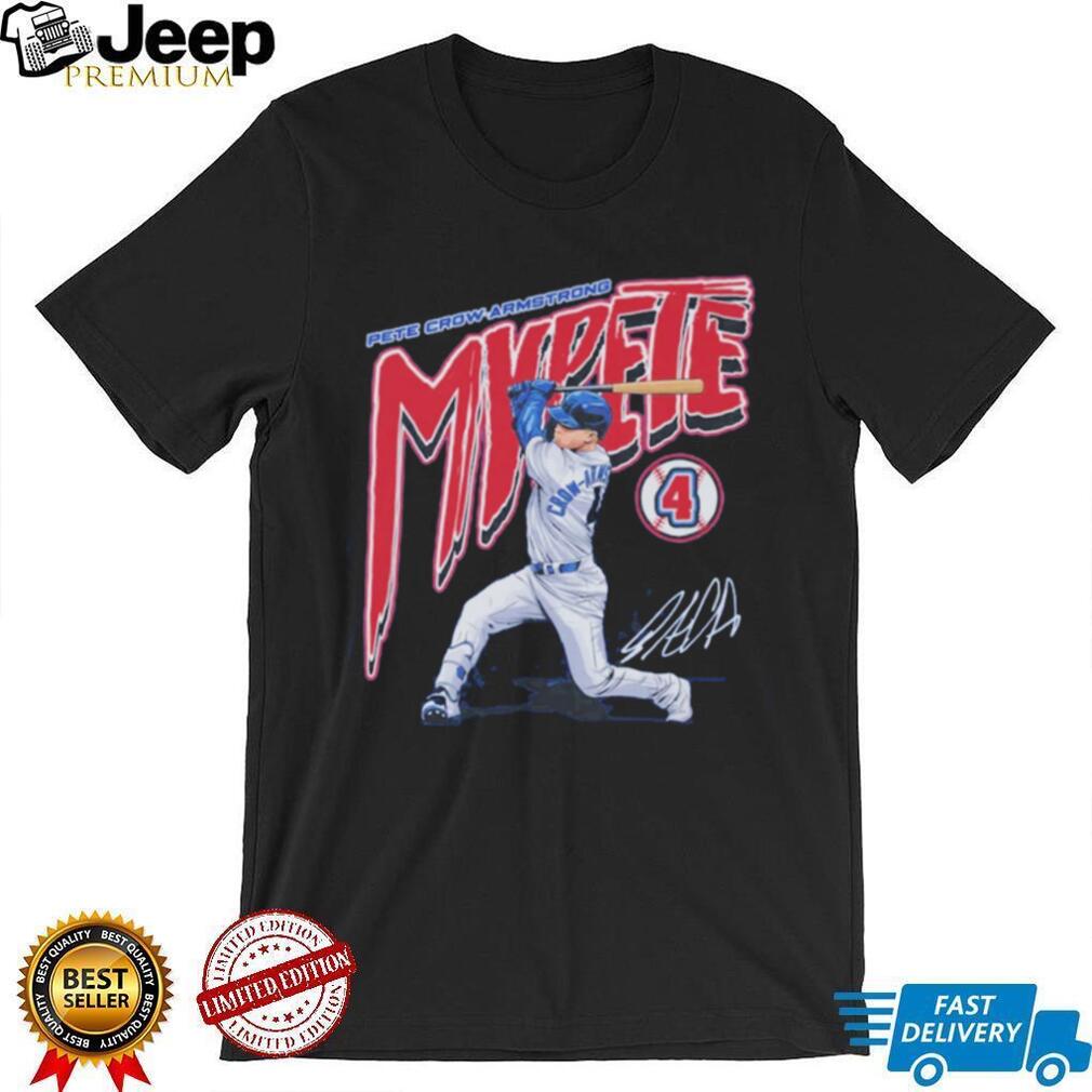 Pete Crow Armstrong Chicago Cubs MVPete Bold 2026 signature shirt