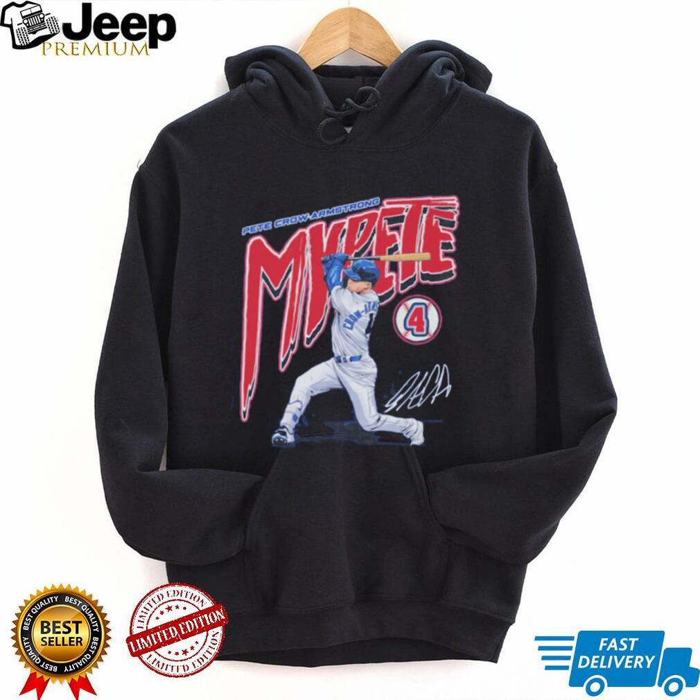 Pete Crow Armstrong Chicago Cubs MVPete Bold 2026 signature shirt