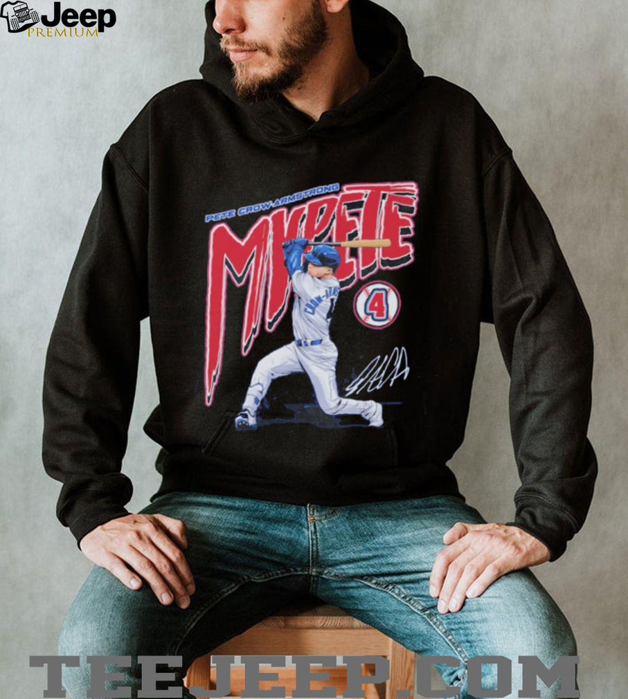 Pete Crow Armstrong Chicago Cubs MVPete Bold 2026 signature shirt