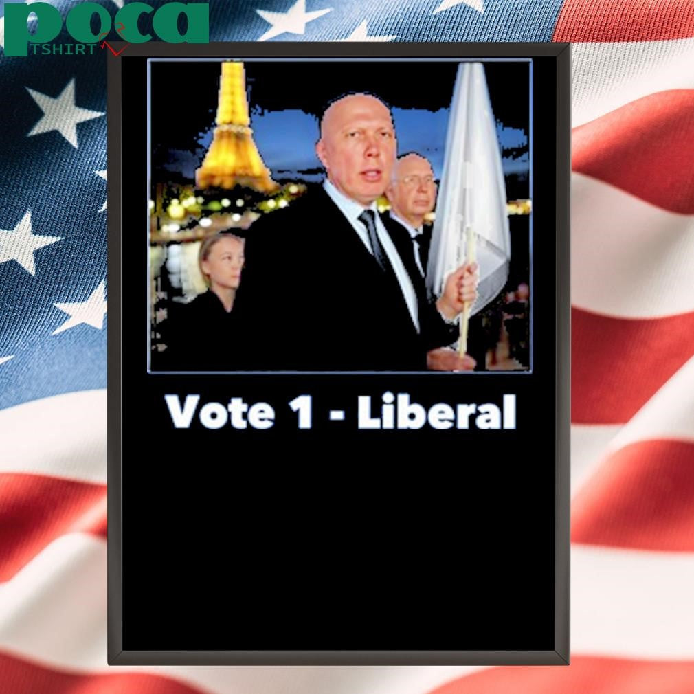 Peter Dutton Vote 1 – Liberal Shirt