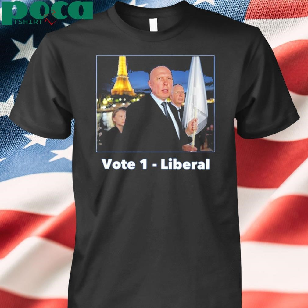 Peter Dutton Vote 1 – Liberal Shirt