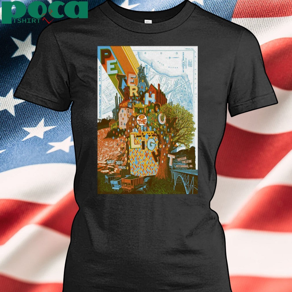 Peter Hook And The Light In Pittsburgh PA On May 30 2025 Poster Shirt