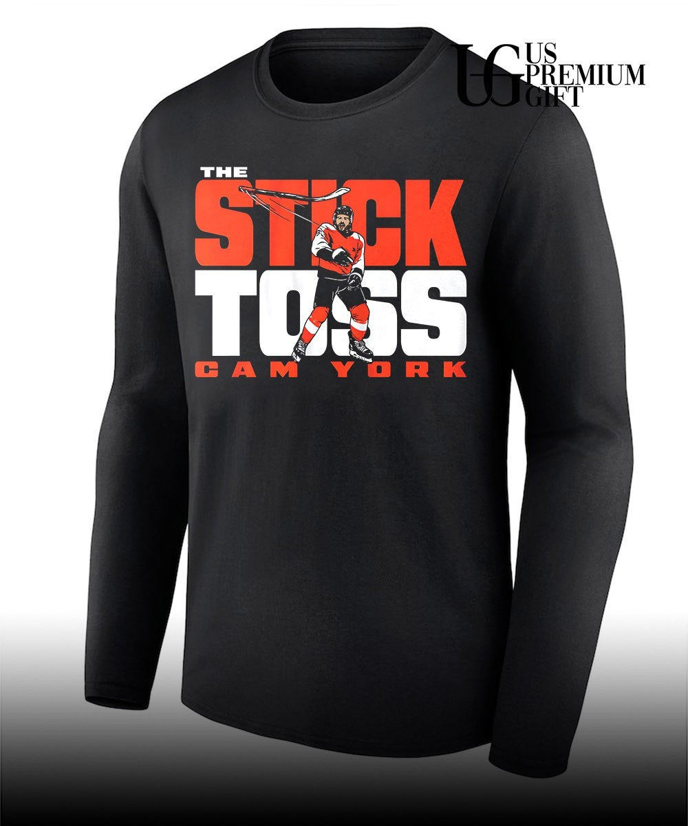 Philadelphia Flyers Cam York the stick toss T-shirt