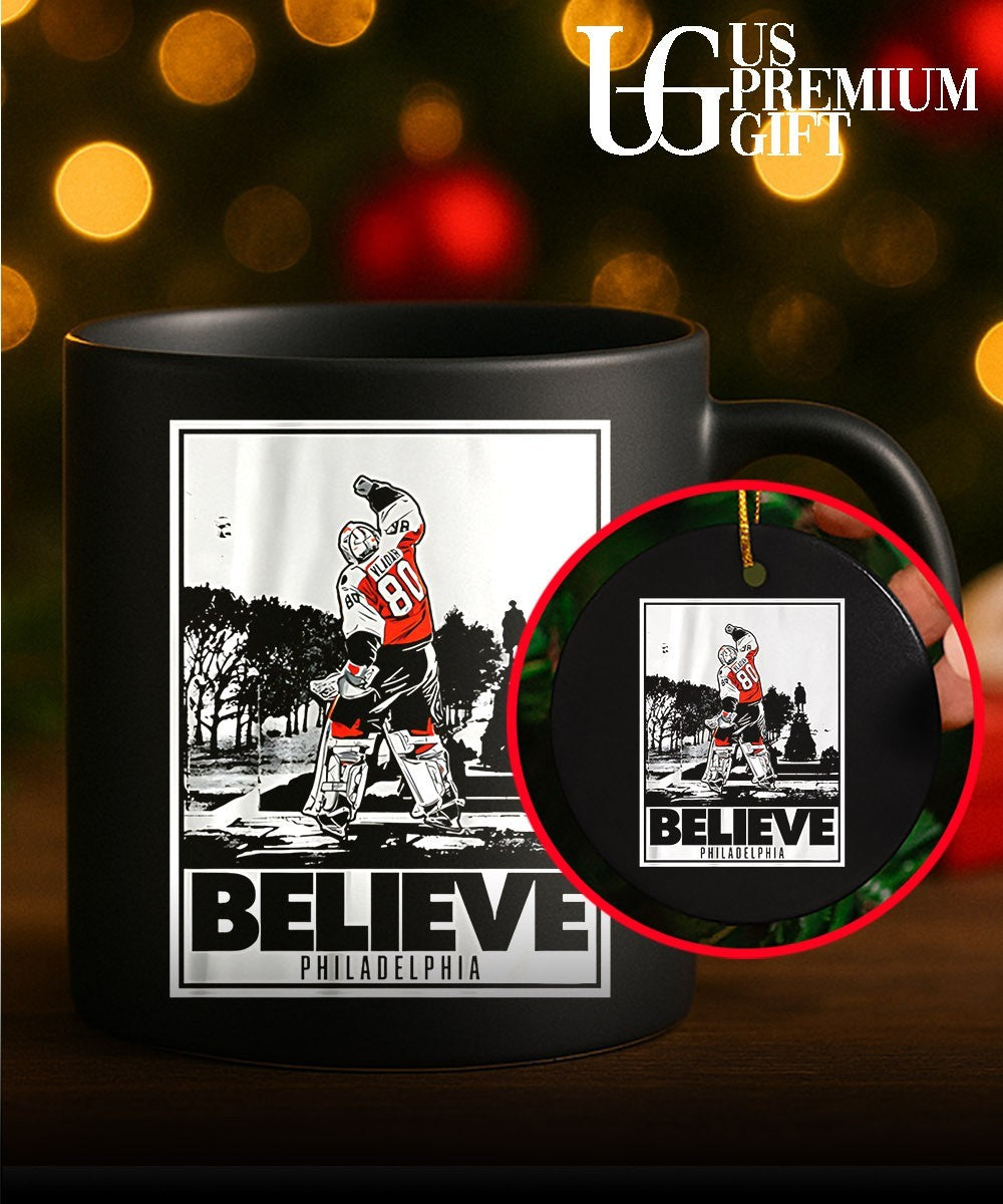 Philadelphia Flyers Dan Vladar believe poster T-shirt