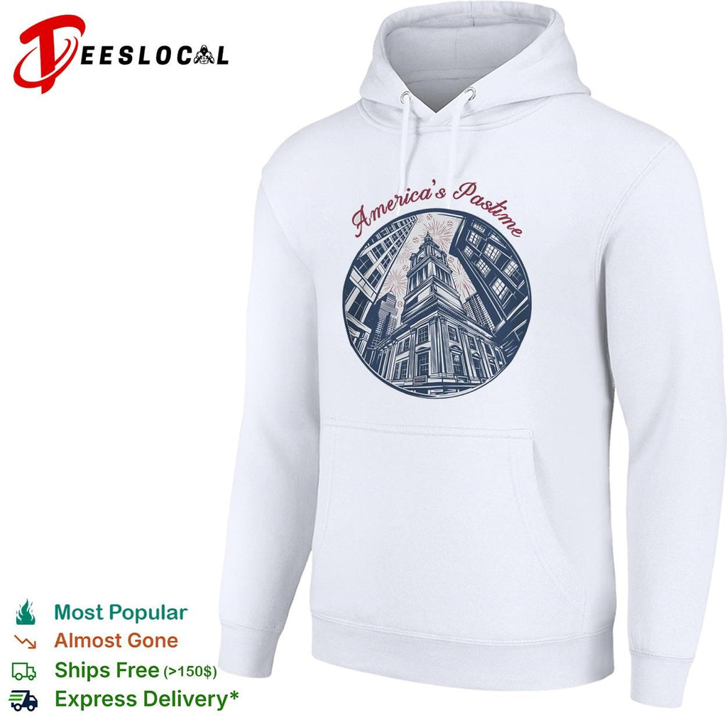 Philadelphia Independence Hall Americas pastime shirt