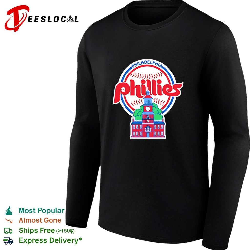 Philadelphia Phillies MLB Independence Hall retro shirt