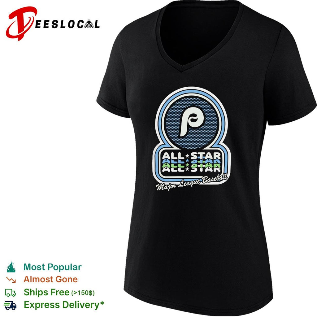 Philadelphia Phillies Major League Baseball All Star Game logo shirt
