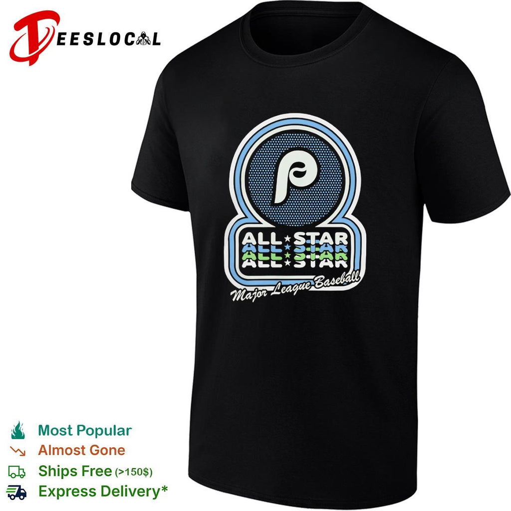 Philadelphia Phillies Major League Baseball All Star Game logo shirt
