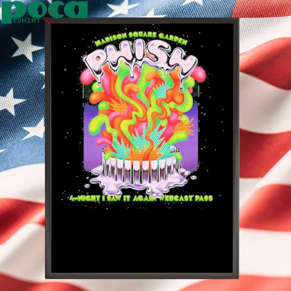 Phish 4 Nights MSG New York City Dec 28-31, 2024 New T-Shirt