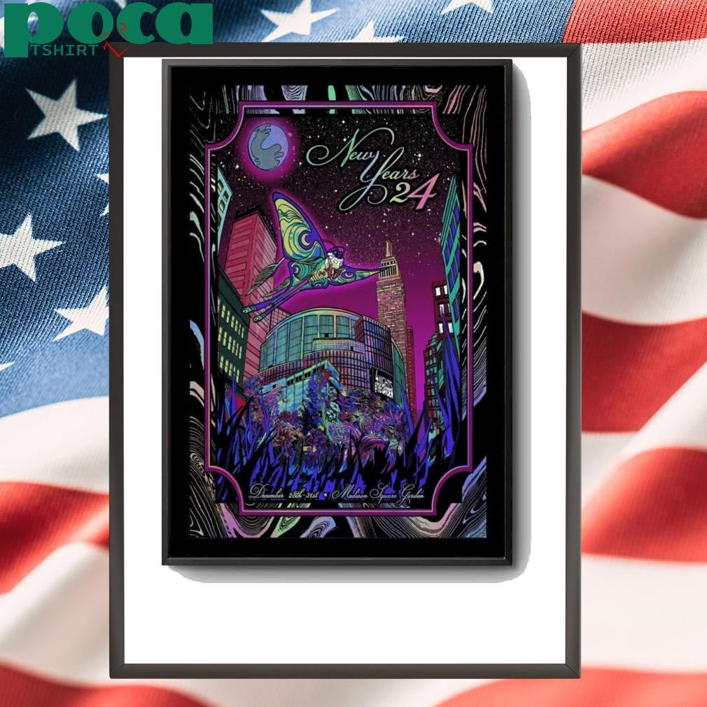 Phish Dec 28-31 2024 New York Poster shirt