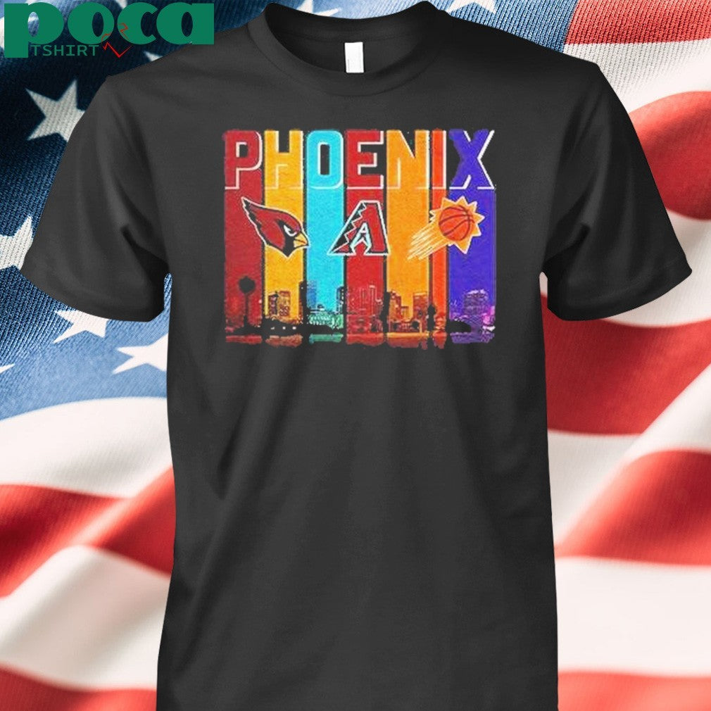 Phoenix Sports Teams Skyline City Shirt