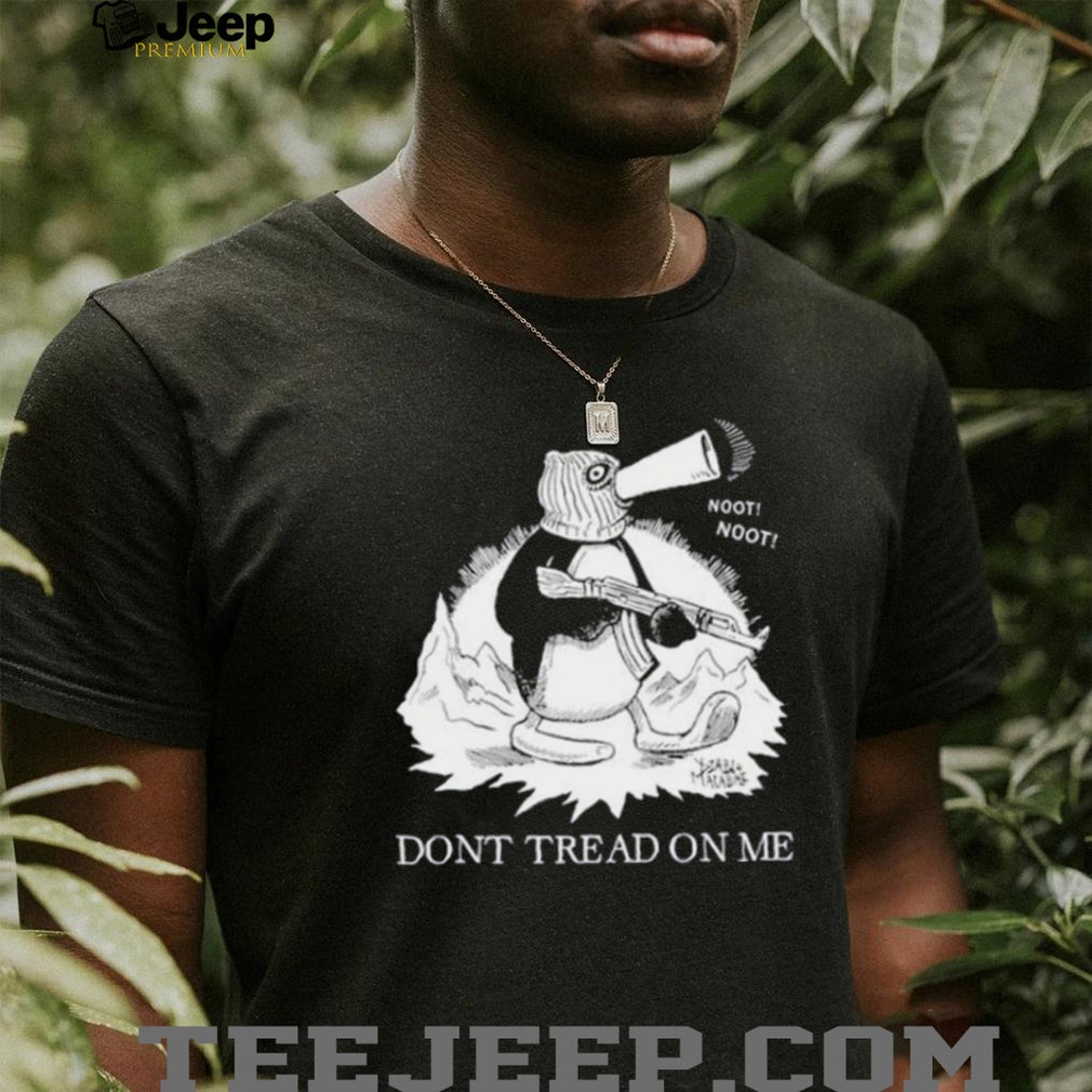 Pingu Meme Gun Dont Tread On Me Funny Shirt