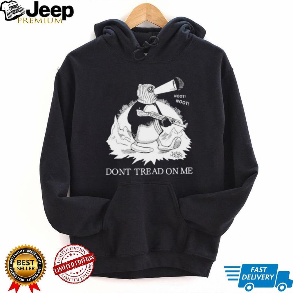Pingu Meme Gun Dont Tread On Me Funny Shirt