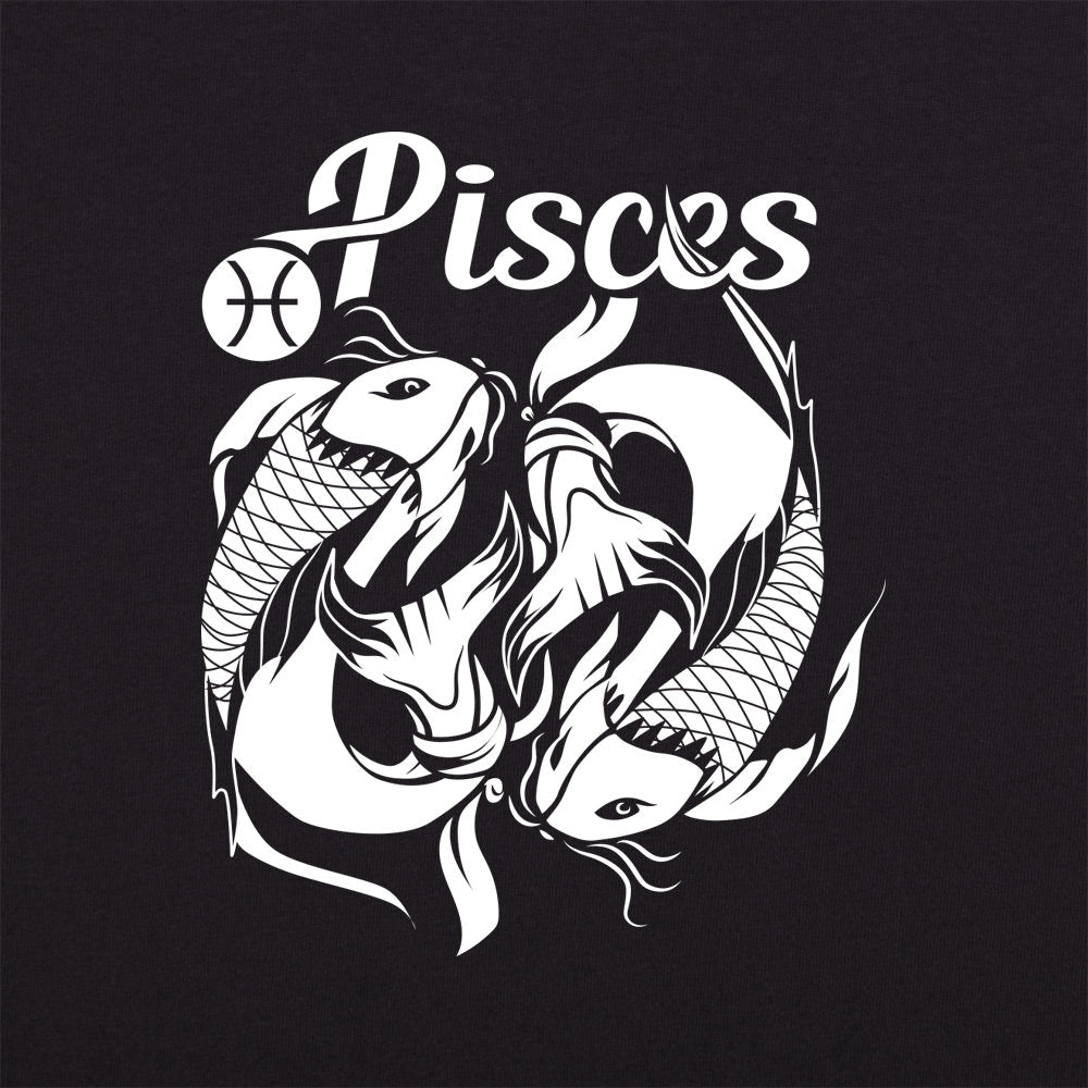 Pisces Zodiac Twin Koi Fish Symbol