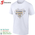 Pittsburgh heart word cloud shirt