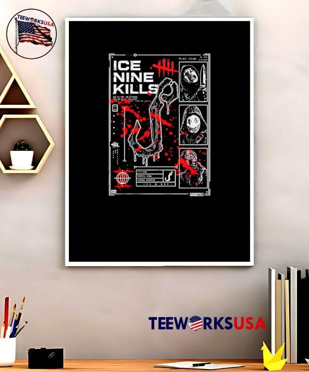 Play Dead Ice Nine Kills Dead by Daylight Item Hook Material Steel Sacrifice shirt
