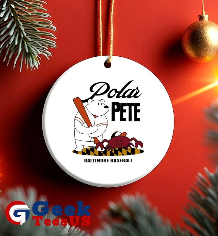 Polar Pete Baltimore Orioles baseball shirt