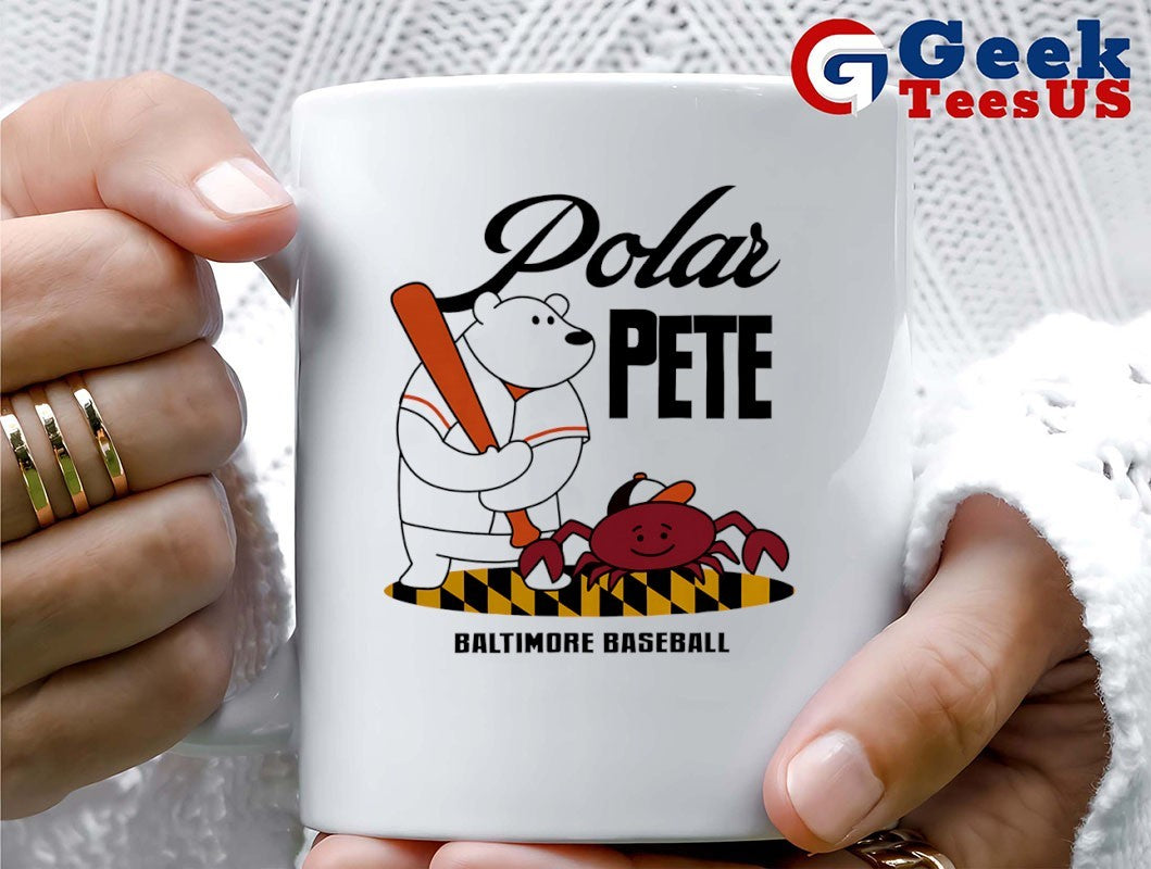 Polar Pete Baltimore Orioles baseball shirt